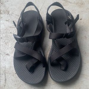 Women’s Black Chaco Sandals, EUC, size 8
